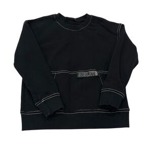 Sisley | Crewneck Pullover Black  Sweater